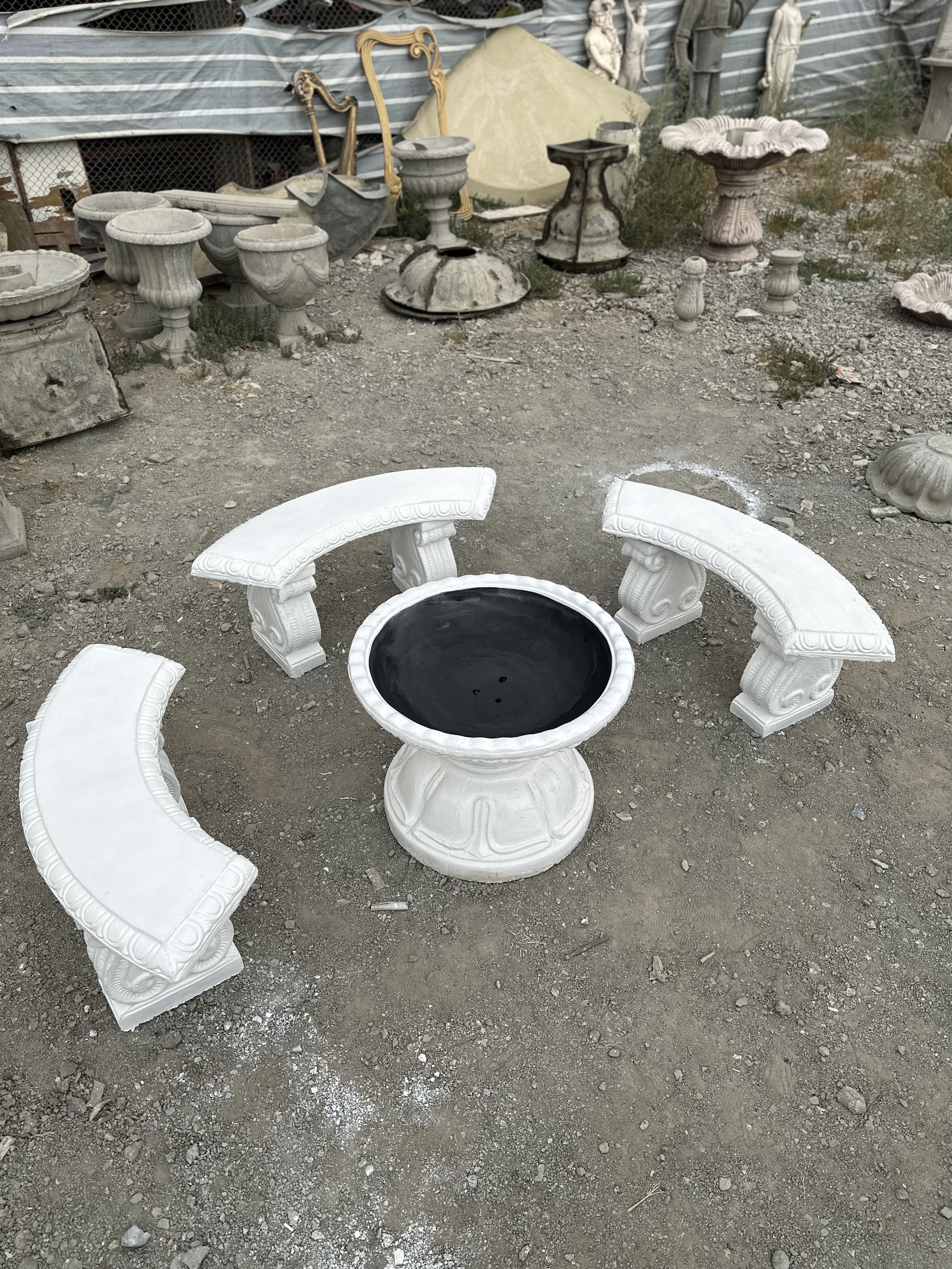 اتشدان ۶ نفره بتنی ژونالی