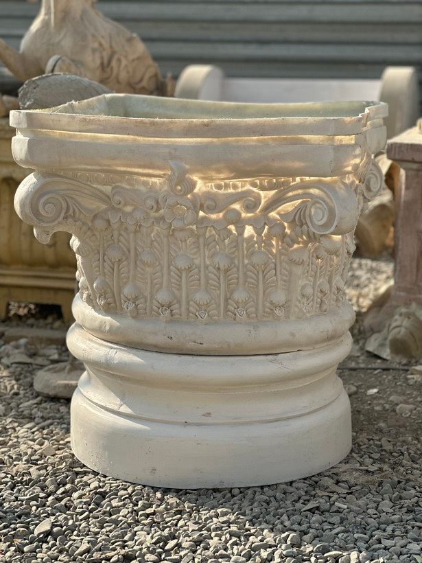 سرستون قطر ۷۰ سنگ مصنوعی