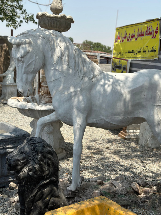 مجسمه اسب سایز بزرگ سبک