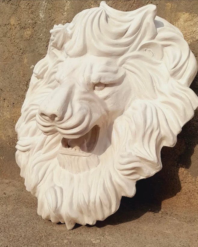 مجسمه شیر فایبرگلاس