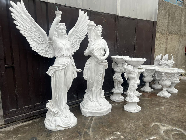 مجسمه فرشته آزادی بزرگ فایبرگلاس